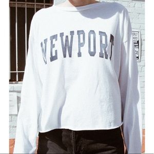 Brandy Melville Newport Long Sleeve Tee